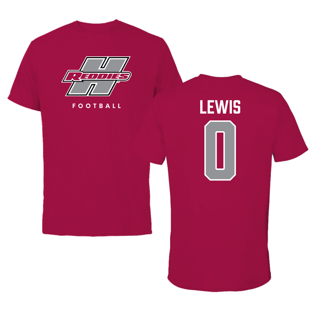 Henderson State University Football Cardinal Tee  - Gary Lewis