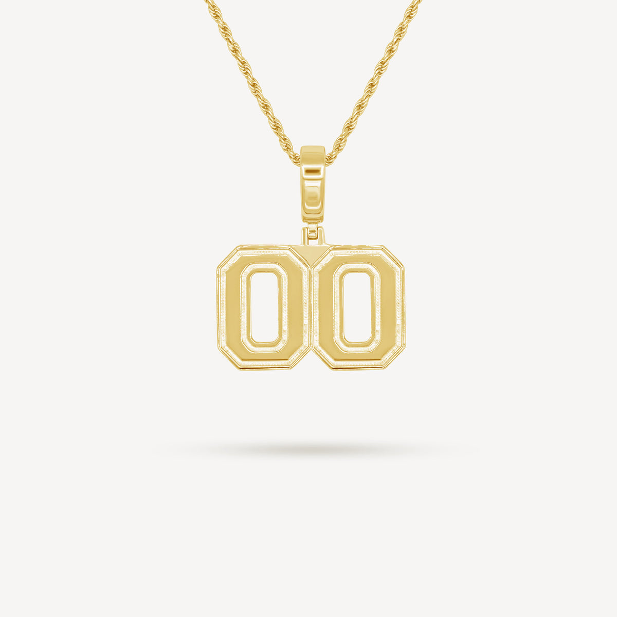 Gold Presidents Pendant and Chain - #00 Gabby Sacco