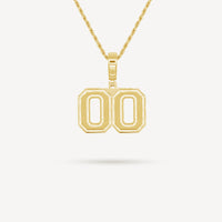 Gold Presidents Pendant and Chain - #00 Jasmine Kessler