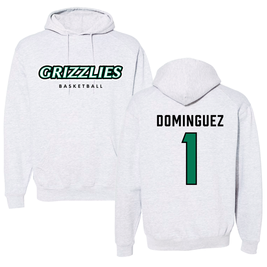 Adams State University Basketball Gray Hoodie  - #1 Harmanie Dominguez