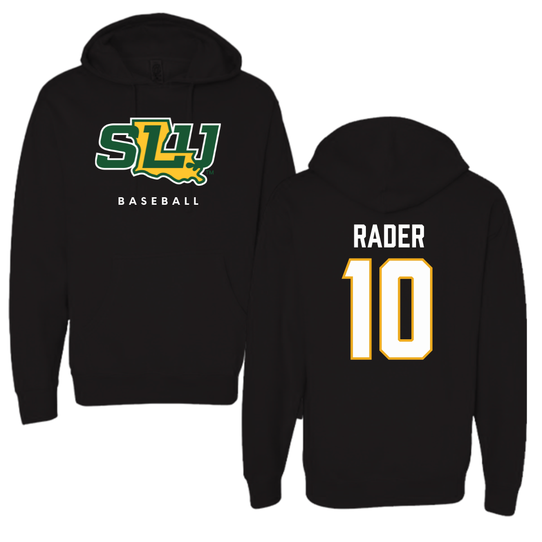 Southeastern Louisiana University Baseball Black Hoodie  - #10 Jeremy Rader