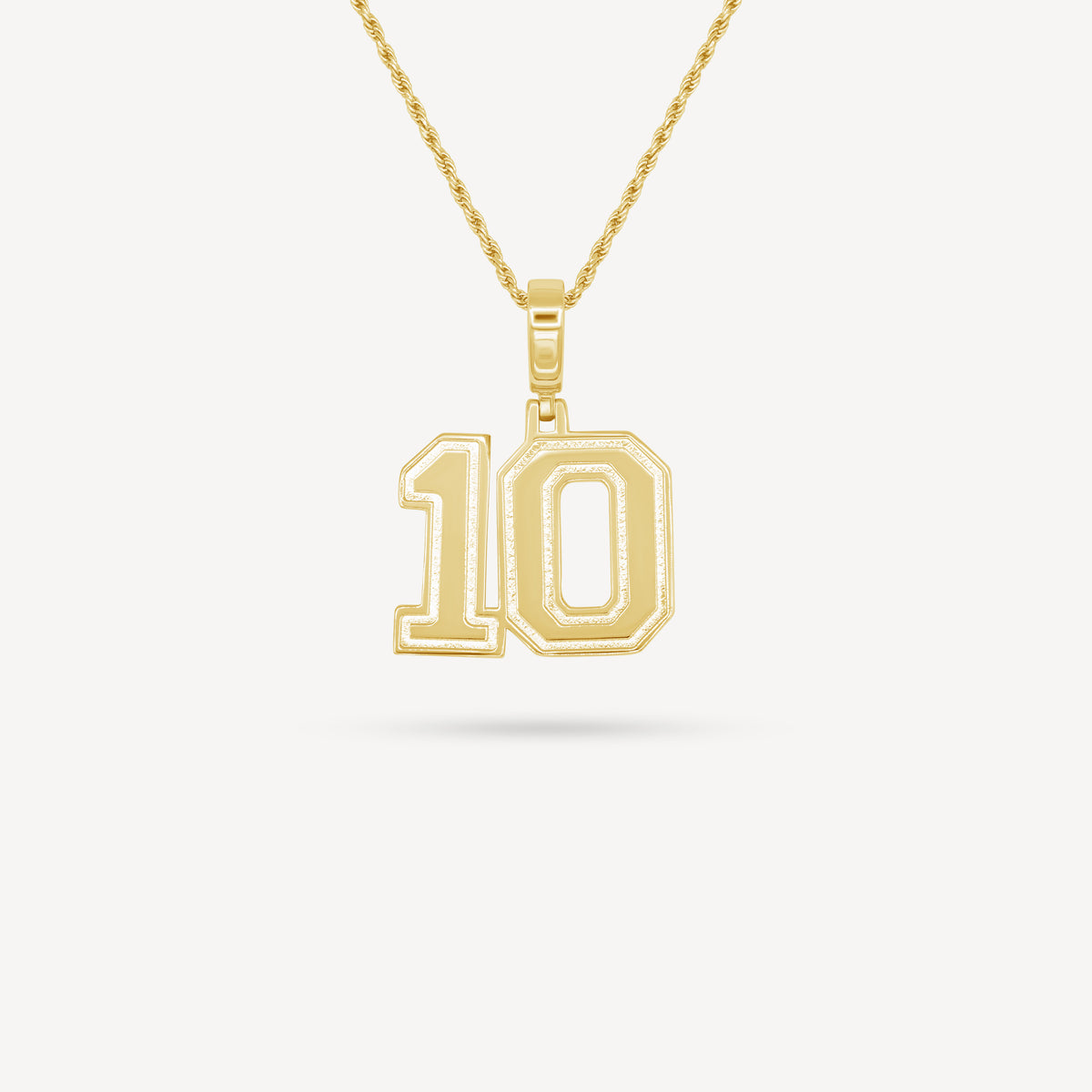 Gold Presidents Pendant and Chain - #10 Parker Goff