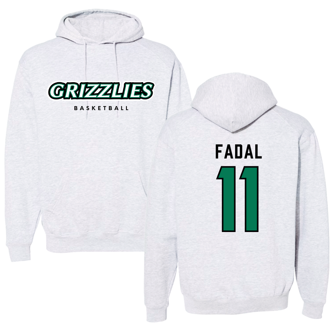 Adams State University Basketball Gray Hoodie  - #11 Austin Fadal