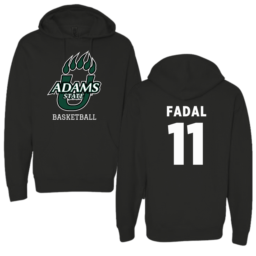 Adams State University Basketball Black Hoodie  - #11 Austin Fadal