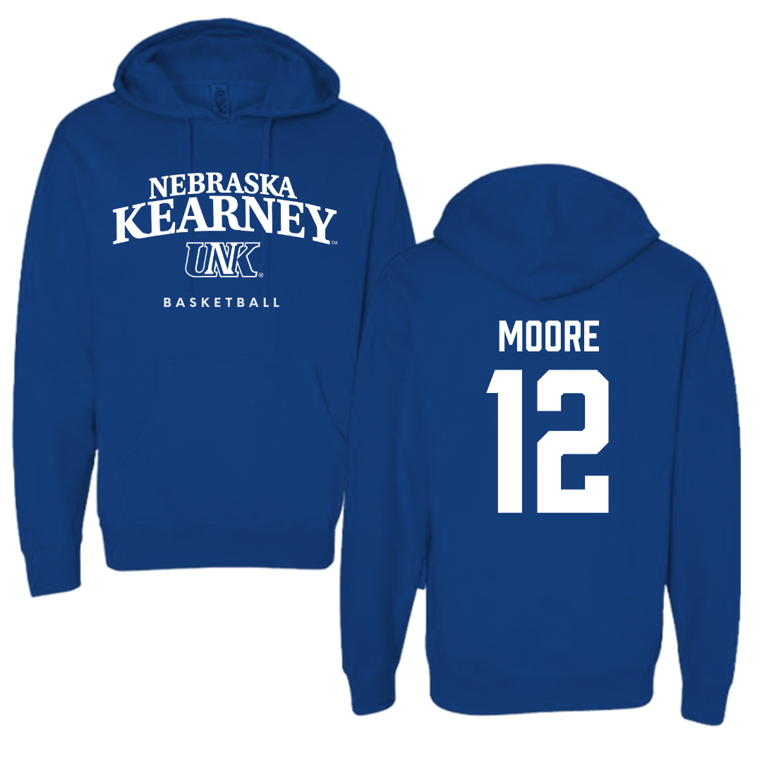 University of Nebraska at Kearney Basketball True Royal Blue Hoodie  - #12 Samantha Moore