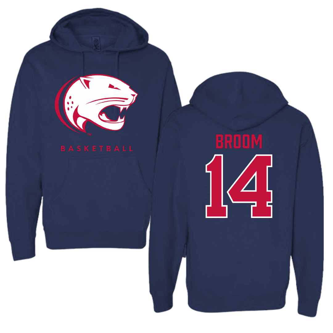 University of South Alabama Basketball Navy Hoodie  - #14 John Broom