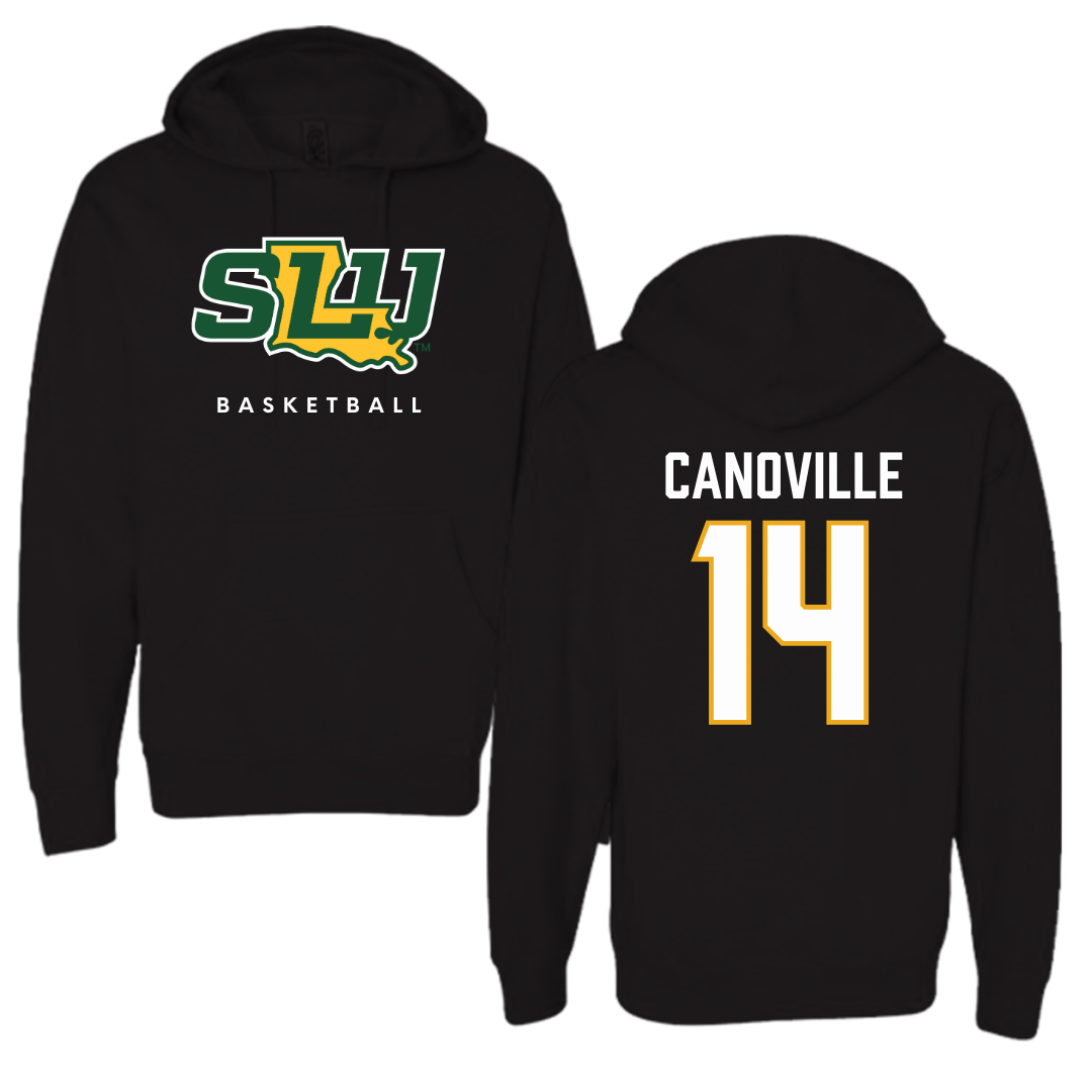 Southeastern Louisiana University Basketball Black Hoodie  - #14 Dylan Canoville