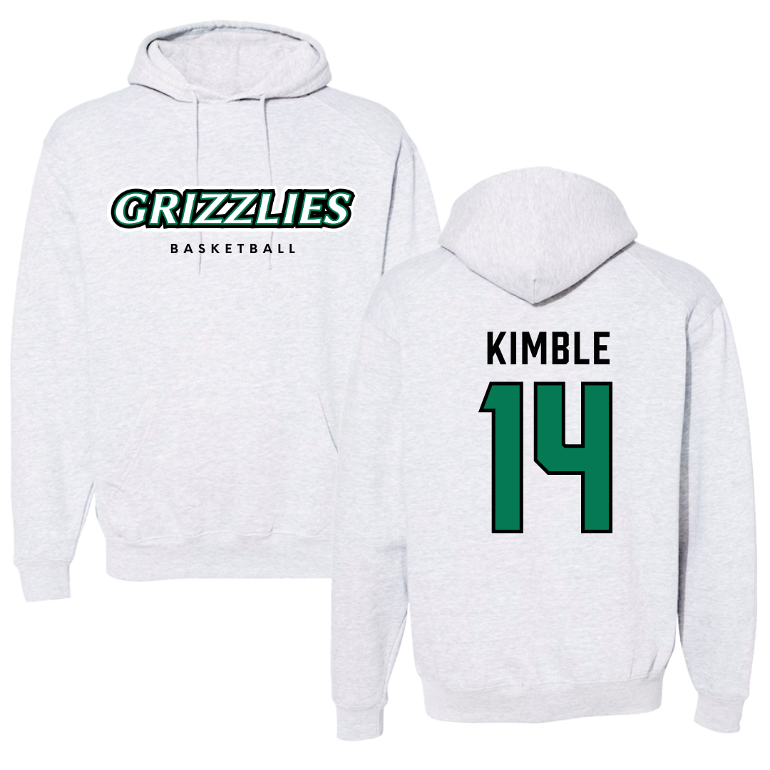 Adams State University Basketball Gray Hoodie  - #14 Cam Kimble