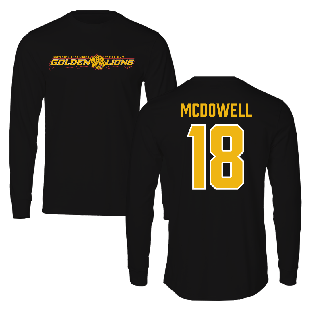 University of Arkansas-Pine Bluff Volleyball Black Long Sleeve  - #18 Mackenzie McDowell