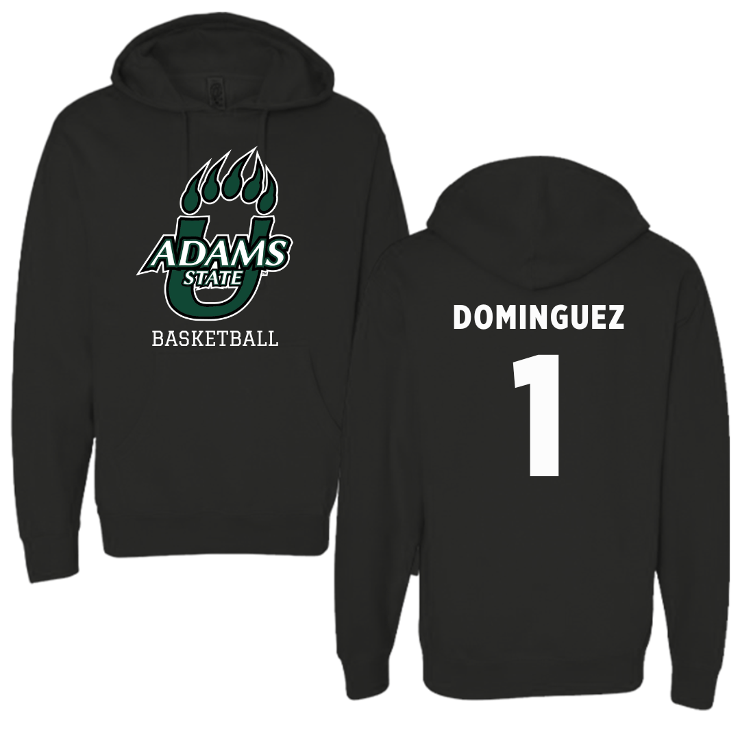 Adams State University Basketball Black Hoodie - #1 Harmanie Dominguez