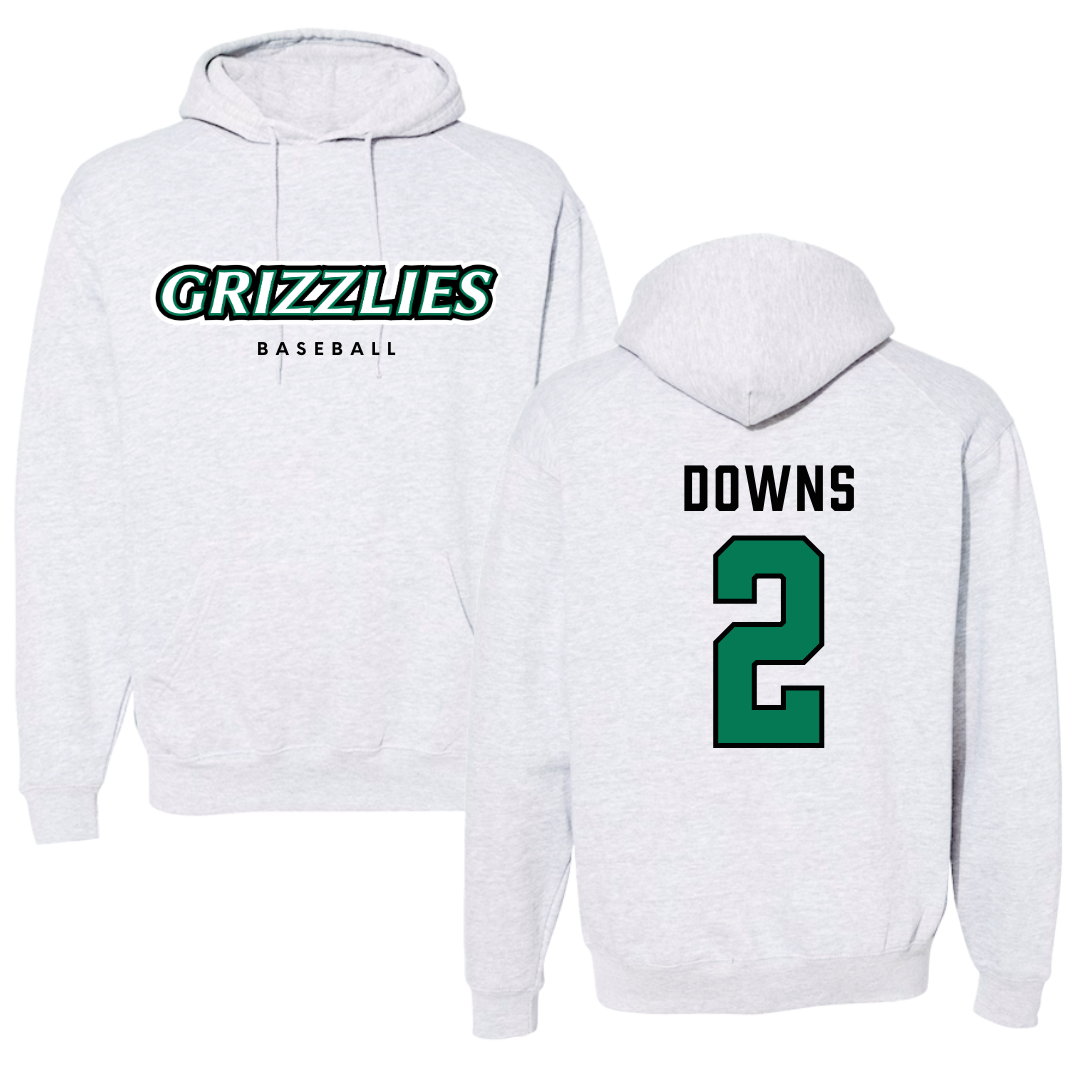 Adams State University Baseball Gray Hoodie  - #2 Ryan Downs