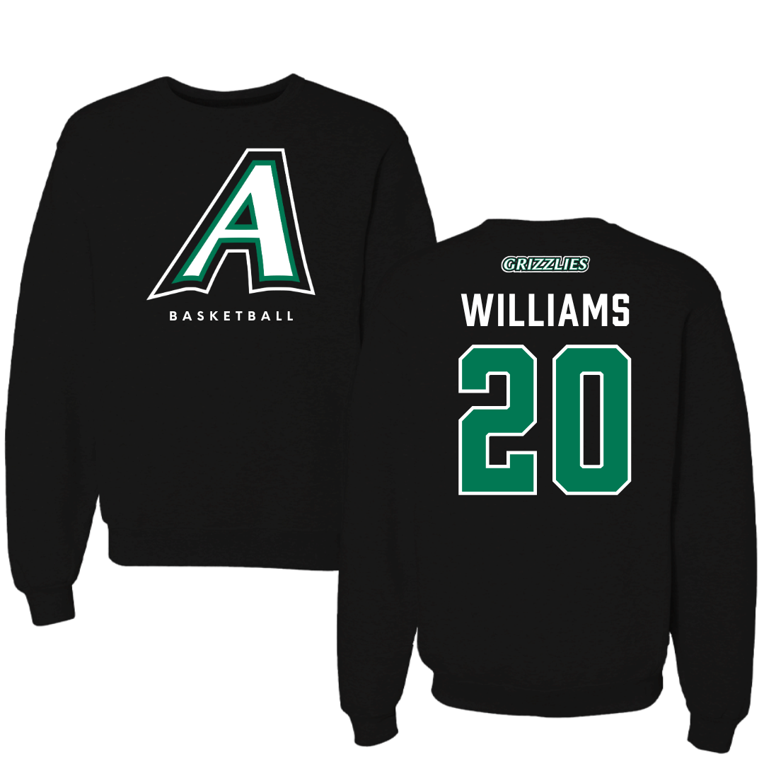 Adams State University Basketball Black Crewneck  - #20 Luke Williams