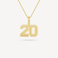 Gold Presidents Pendant and Chain - #20 Alison LaLance