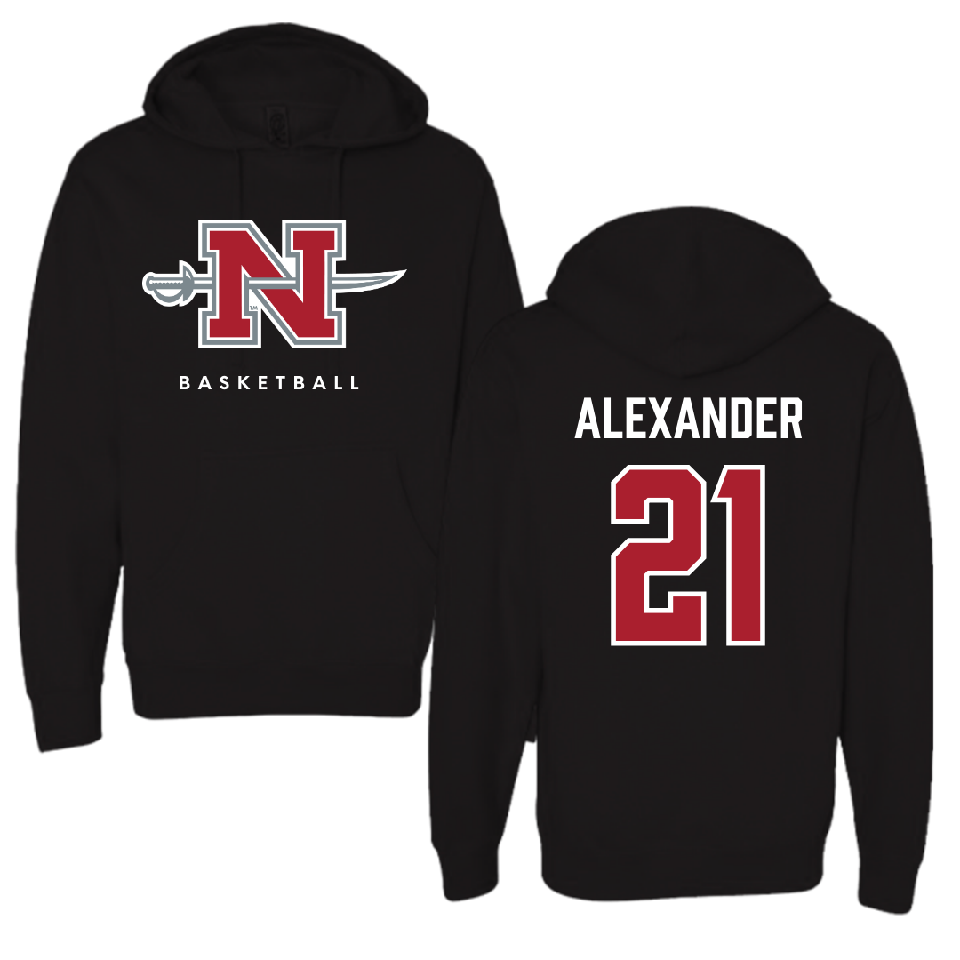 Nicholls State University Basketball Black Hoodie  - #21 Lexi Alexander