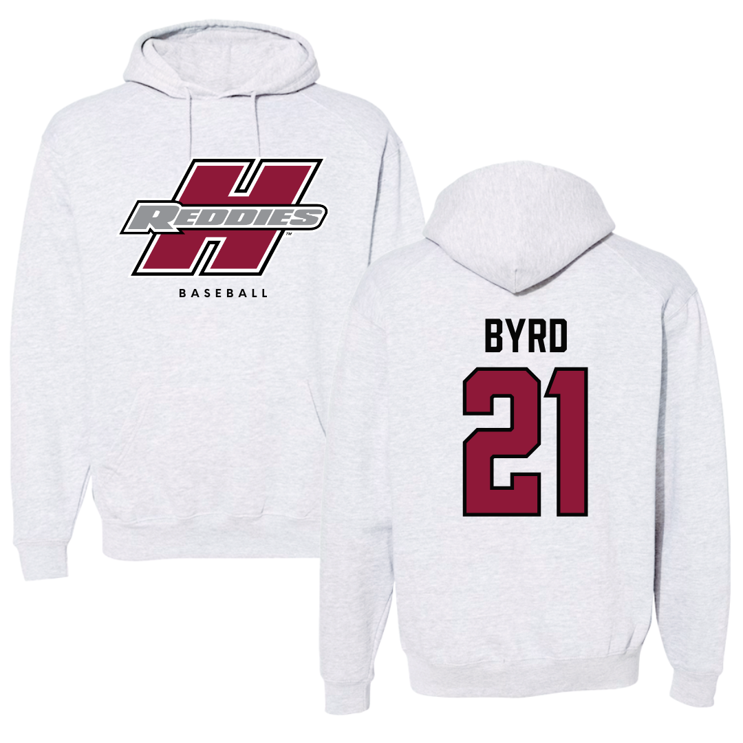 Henderson State University Baseball Gray Hoodie  - #21 Payton Byrd