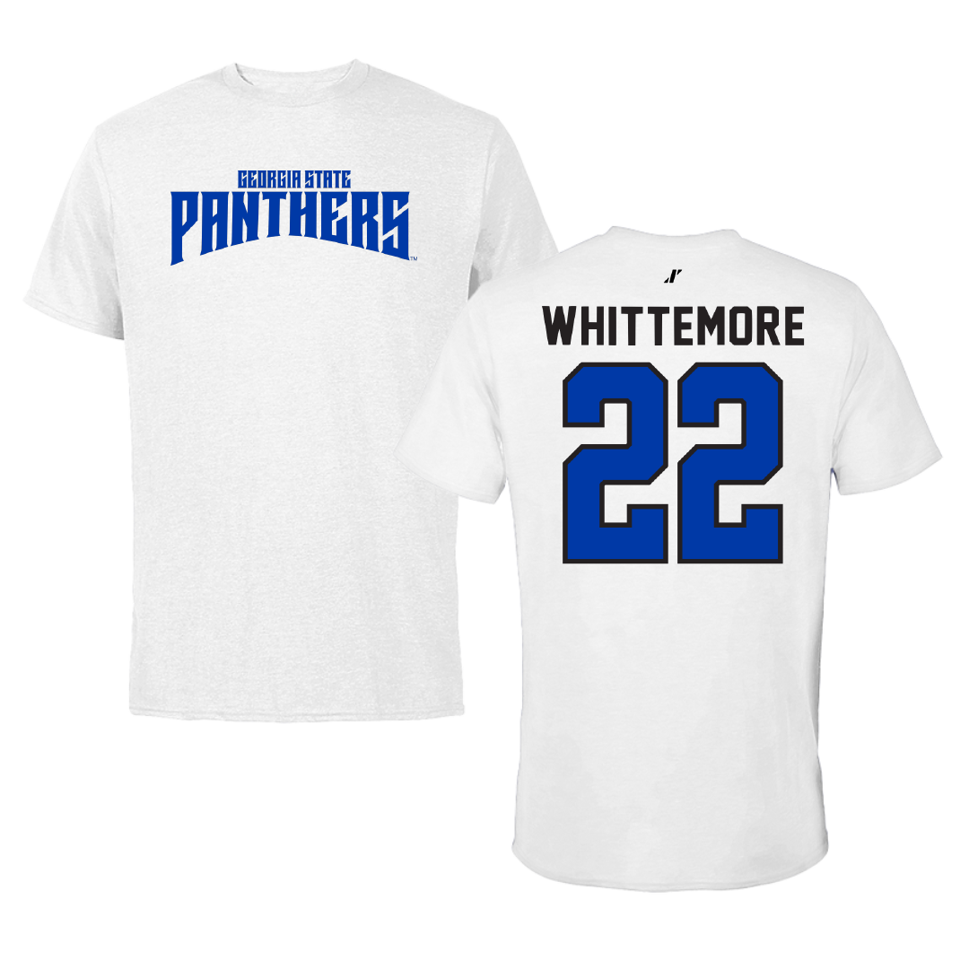 Georgia State University Softball White Classic Tee - #22 Haylee Whittemore