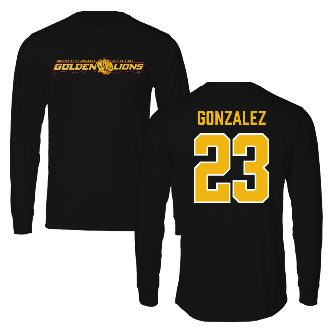 University of Arkansas-Pine Bluff Softball Black Long Sleeve  - #23 Ariana Gonzalez