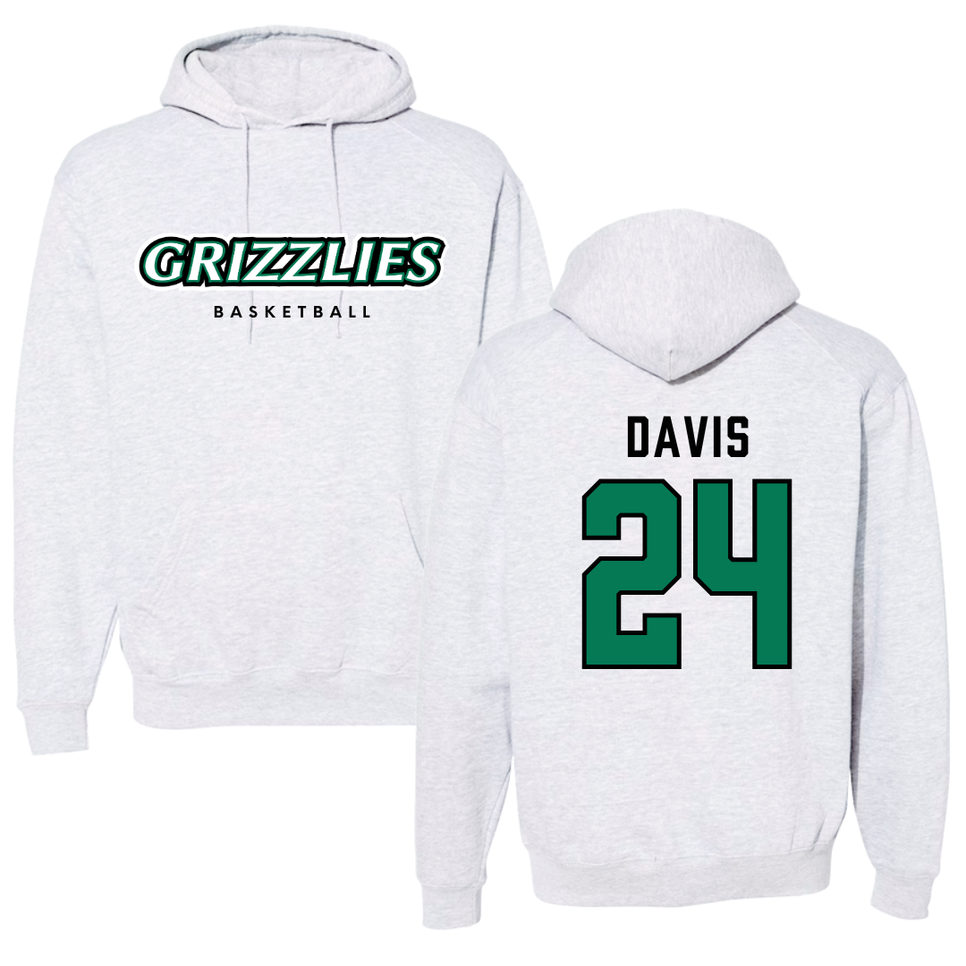 Adams State University Basketball Gray Hoodie  - #24 Riahana Davis