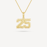 Gold Presidents Pendant and Chain - #25 Navarion Benson