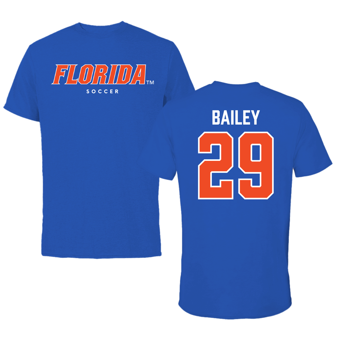 University of Florida Soccer True Royal Florida Tee - #29 Lena Bailey