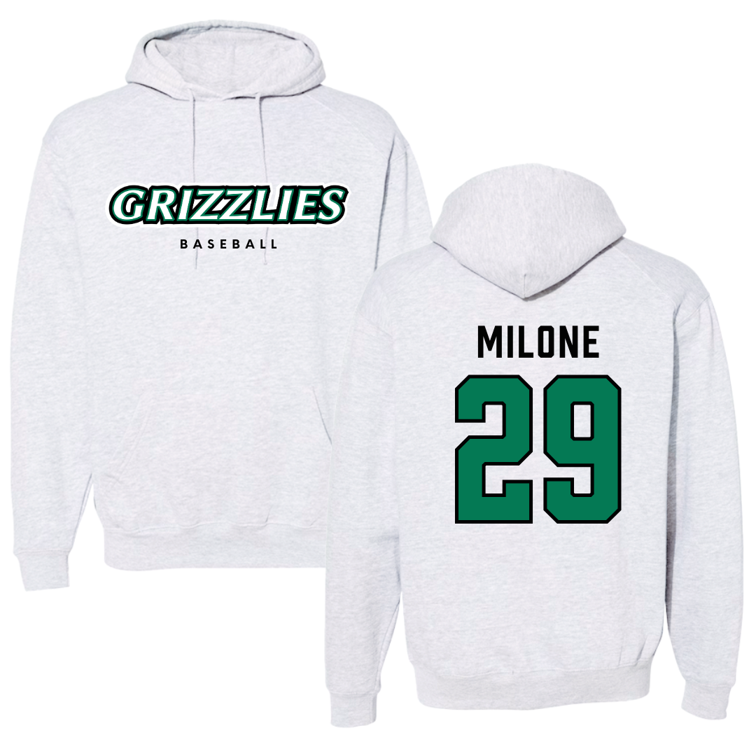 Adams State University Baseball Gray Hoodie  - #29 Alex Milone