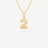Gold Presidents Pendant and Chain - #2 Jamarion Wayne