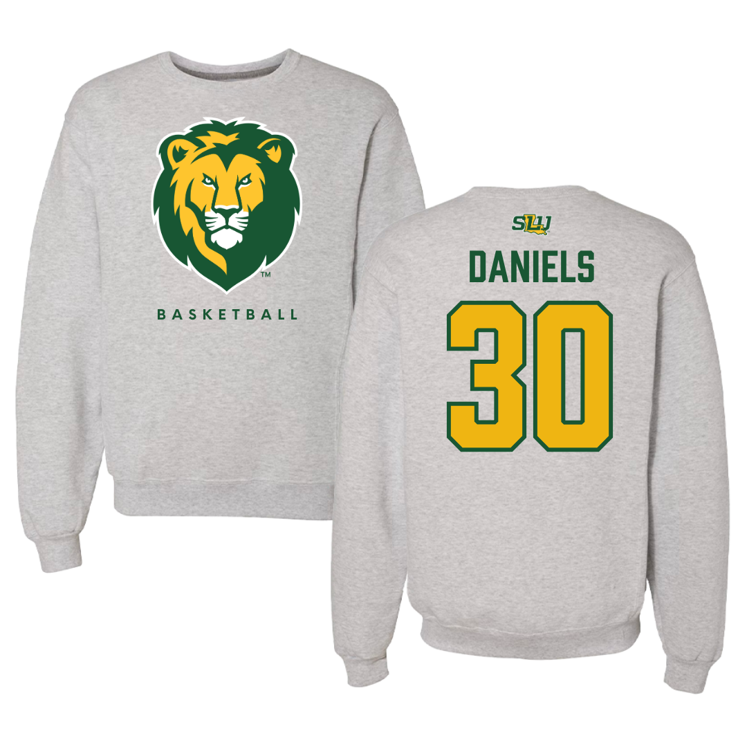 Cuello redondo gris de baloncesto de la Universidad Southeastern Louisiana - #30 Cheyanne Daniels