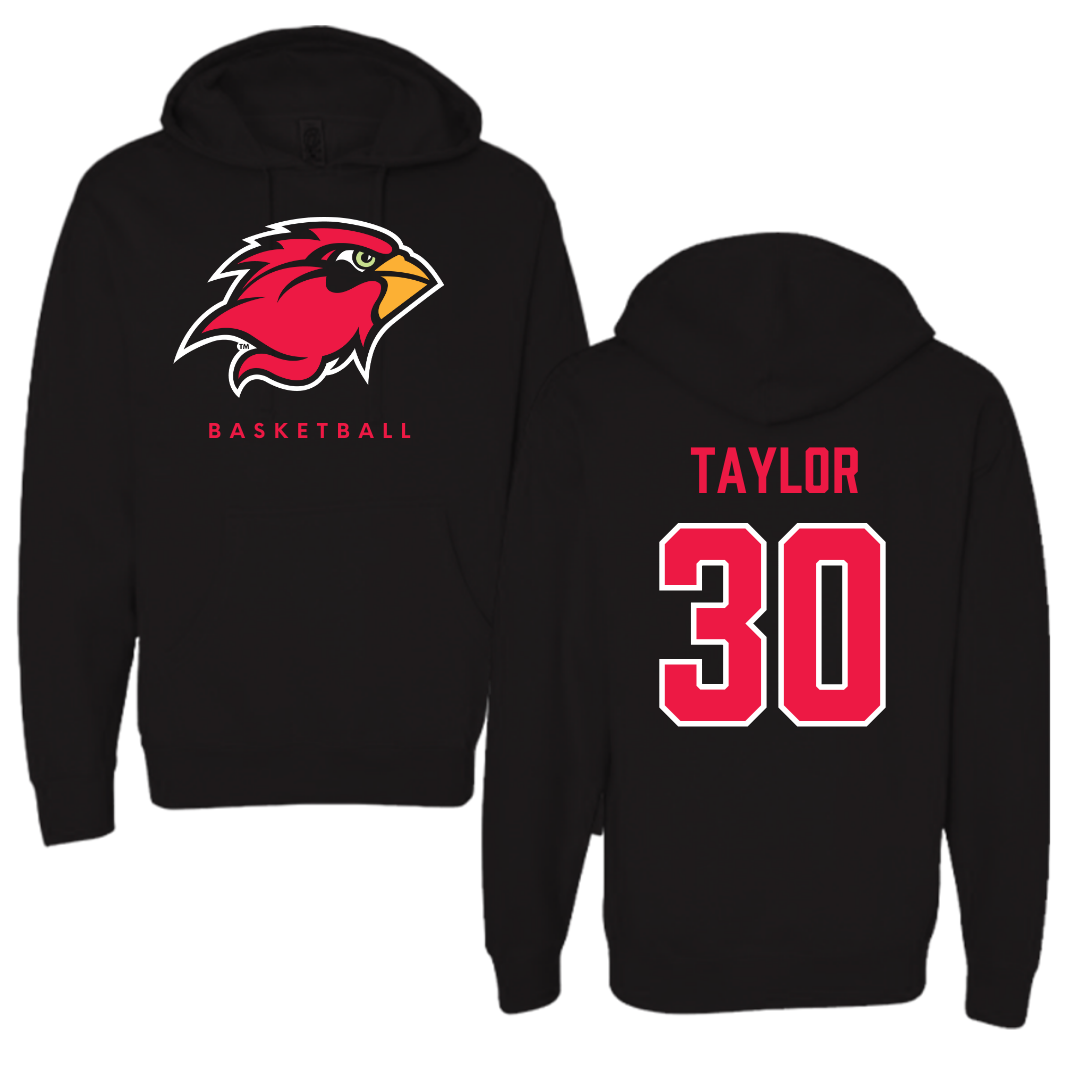 Lamar University Basketball Black Hoodie  - #30 R'Mani Taylor