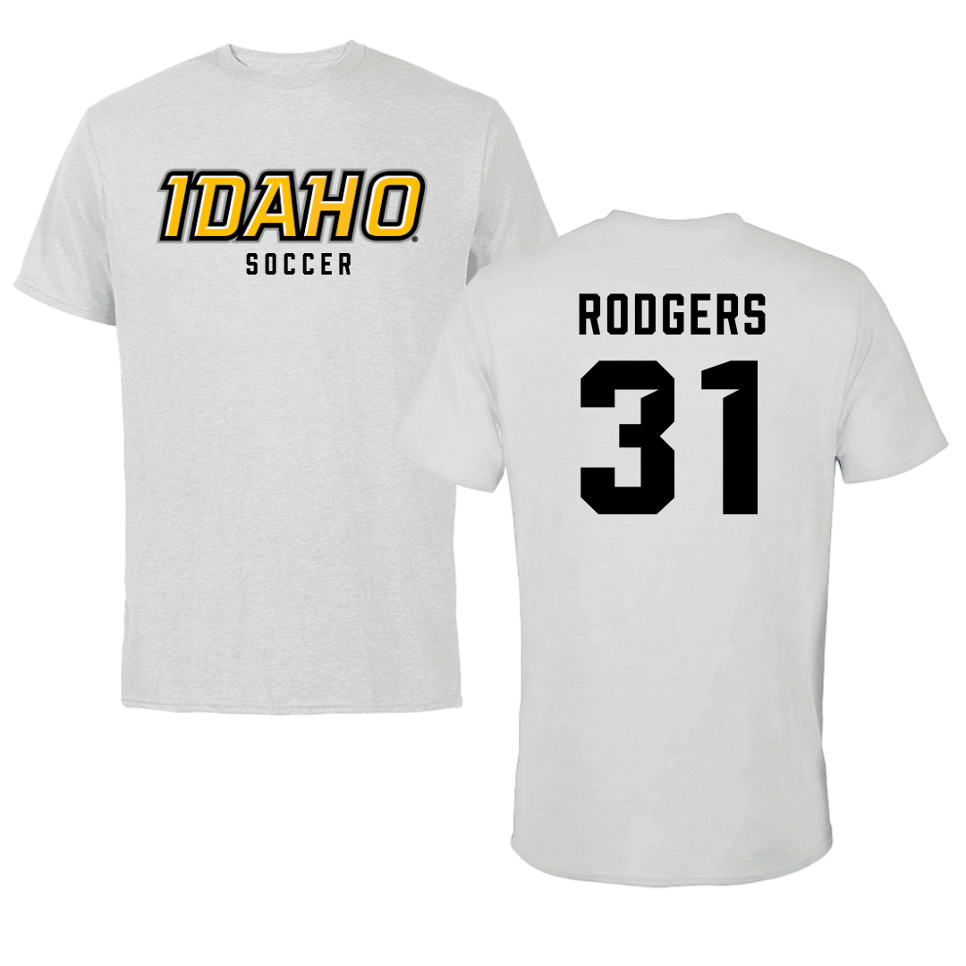 University of Idaho Soccer Gray Tee - #31 Sara Rodgers