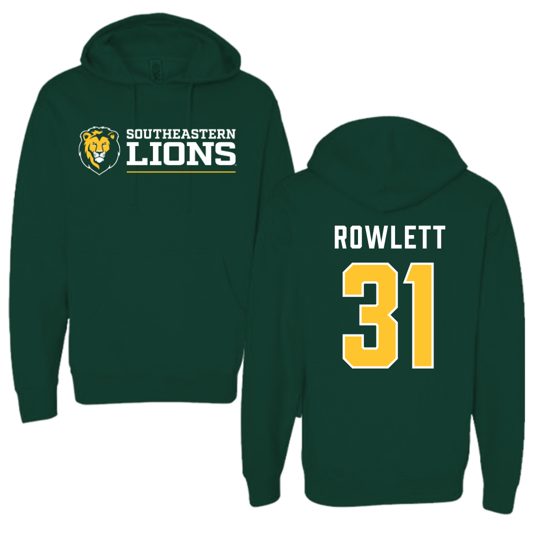 Southeastern Louisiana University Baseball Forest Green Hoodie  - #31 Grady Rowlett