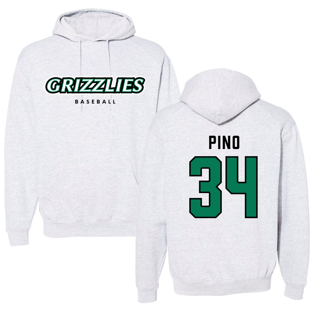 Adams State University Baseball Gray Hoodie  - #34 CJ Pino