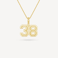Gold Presidents Pendant and Chain - #38 Reece Tarini