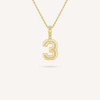 Gold Presidents Pendant and Chain - #3 Kelis Grant
