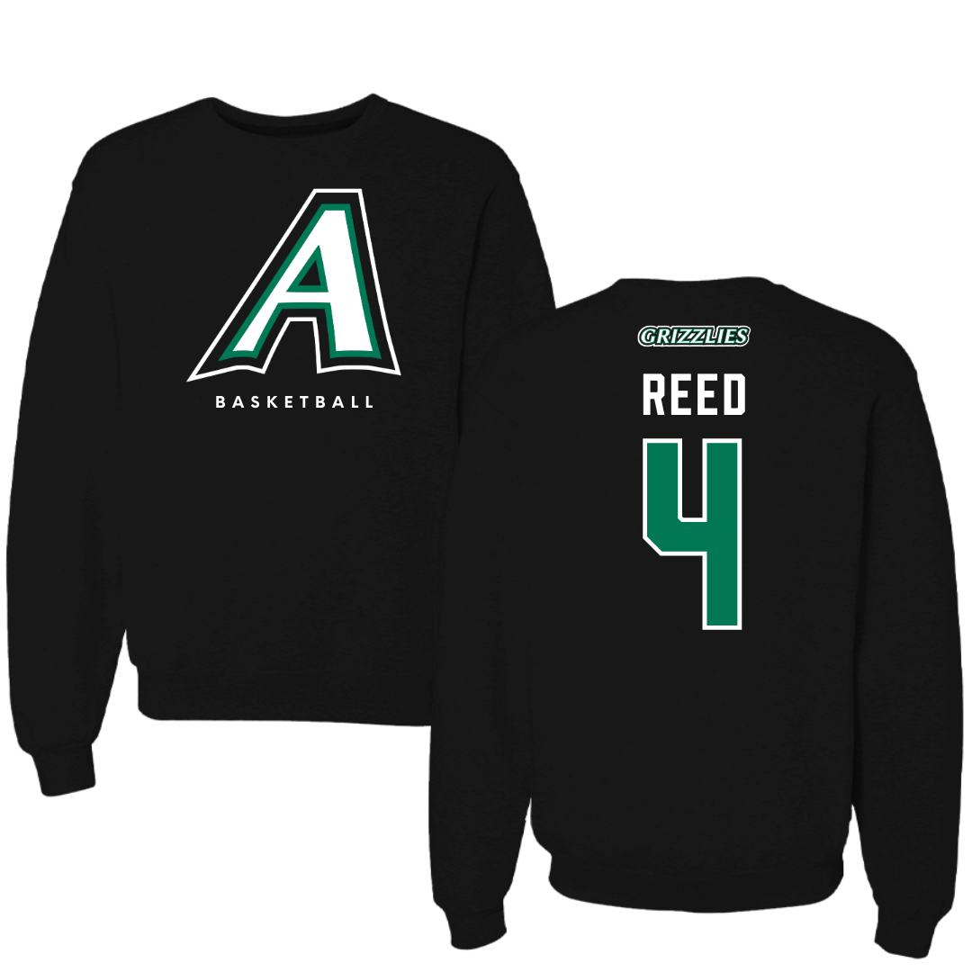 Adams State University Basketball Black Crewneck  - #4 Jaylin Reed