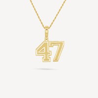 Gold Presidents Pendant and Chain - #47 Jadin Baptist