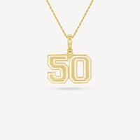 Gold Presidents Pendant and Chain - #50 Ailana Agbayani