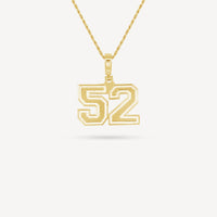 Gold Presidents Pendant and Chain - #52 Aiden DeCorte