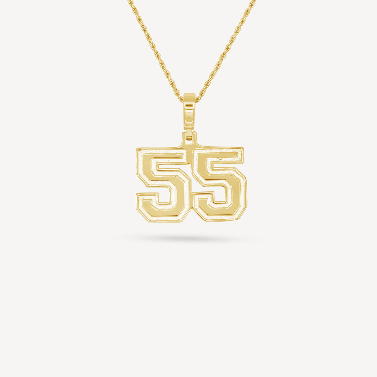 Gold Presidents Pendant and Chain - #55 Seth Rajacich