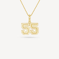 Gold Presidents Pendant and Chain - #55 Seth Rajacich