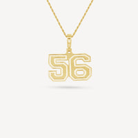 Gold Presidents Pendant and Chain - #56 JaDarious Lee