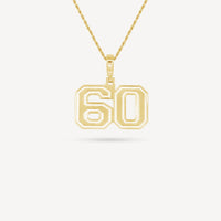 Gold Presidents Pendant and Chain - #60 Gabriel Rzany