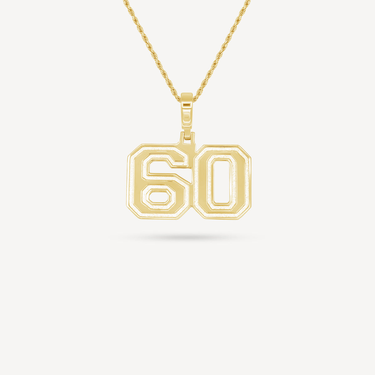 Gold Presidents Pendant and Chain - #60 Isaac Cothran