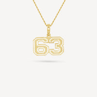 Gold Presidents Pendant and Chain - #63 Hamza Rahman