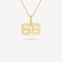 Gold Presidents Pendant and Chain - #66 Parker Bennett