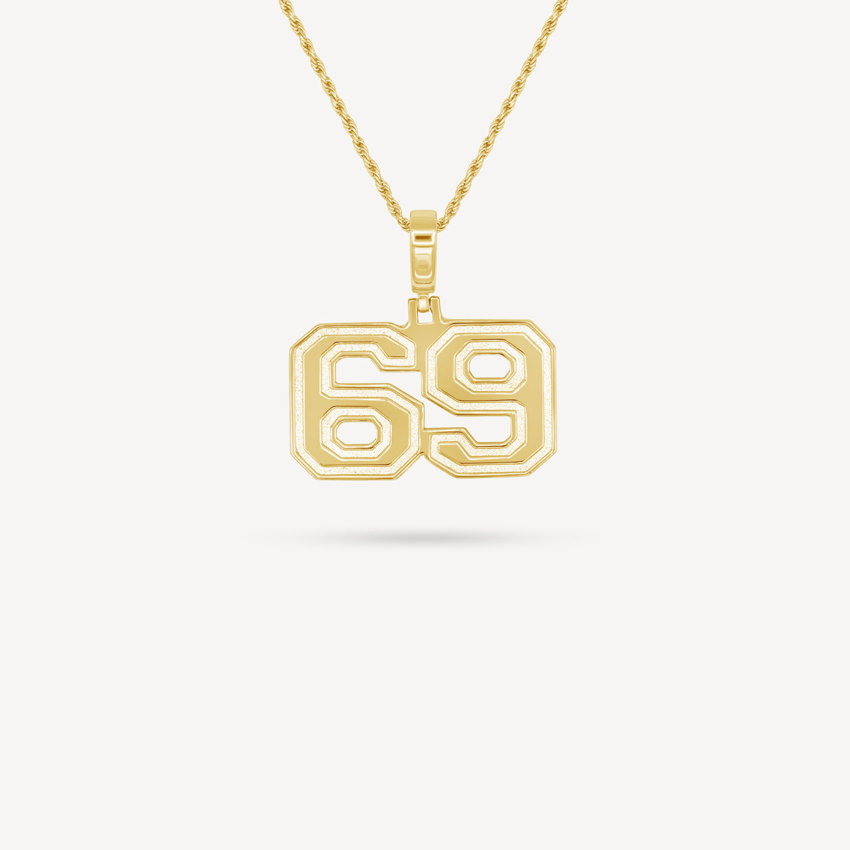Gold Presidents Pendant and Chain - #69 Marcus Miller