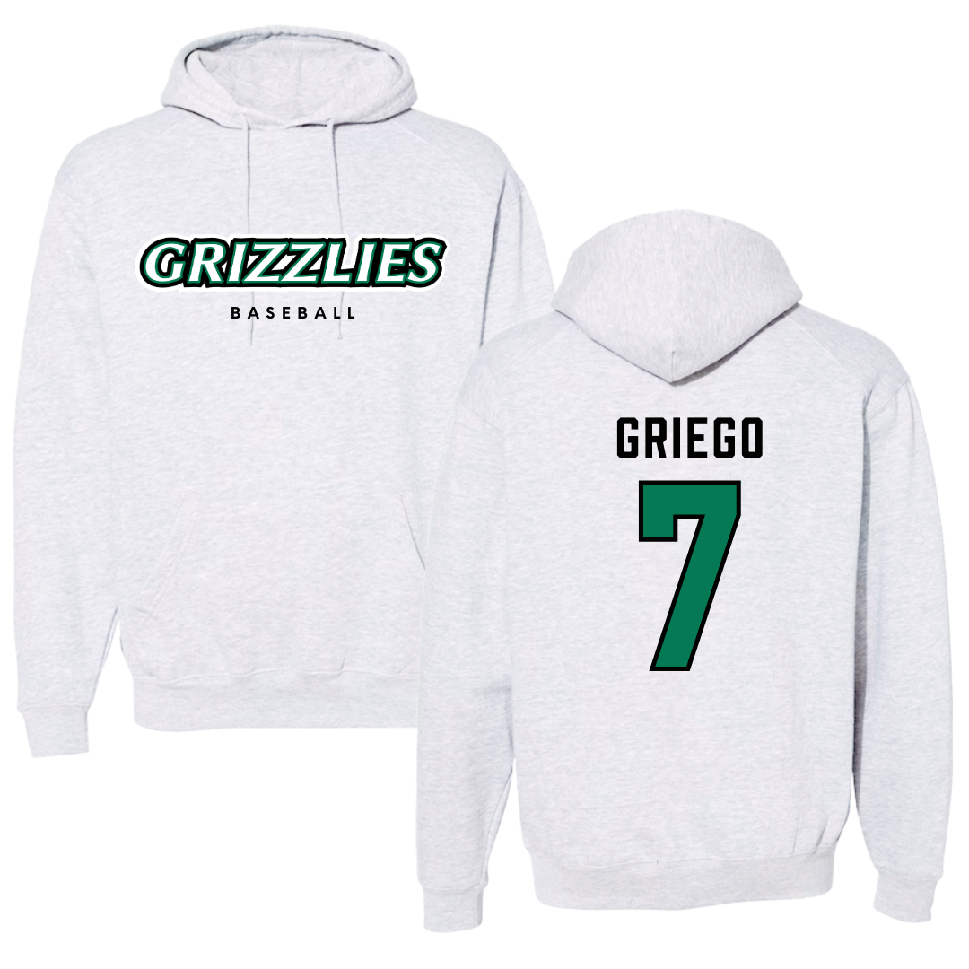 Adams State University Baseball Gray Hoodie  - #7 Markus Griego