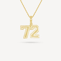 Gold Presidents Pendant and Chain - #72 Brayden Ramey