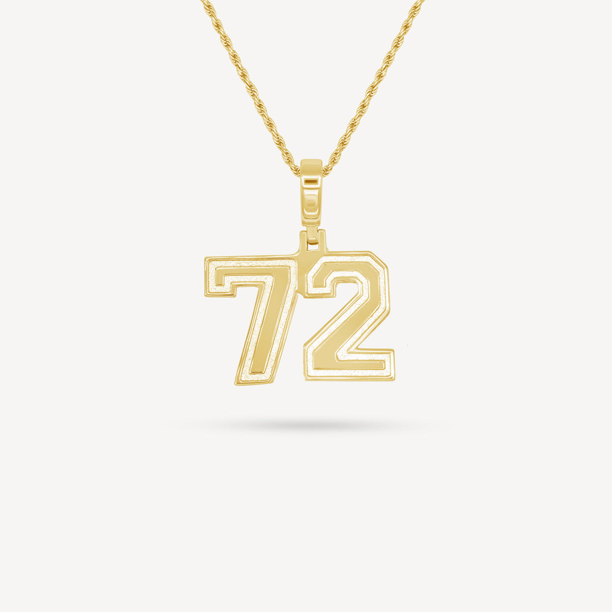 Gold Presidents Pendant and Chain - #72 Kaleob Onyeahialam