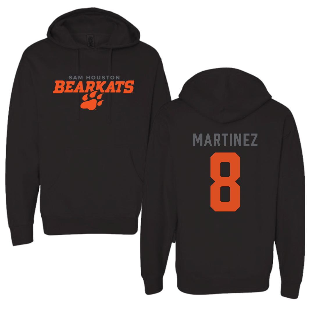 Sam Houston State University Baseball Black Hoodie  - #8 Jace Martinez
