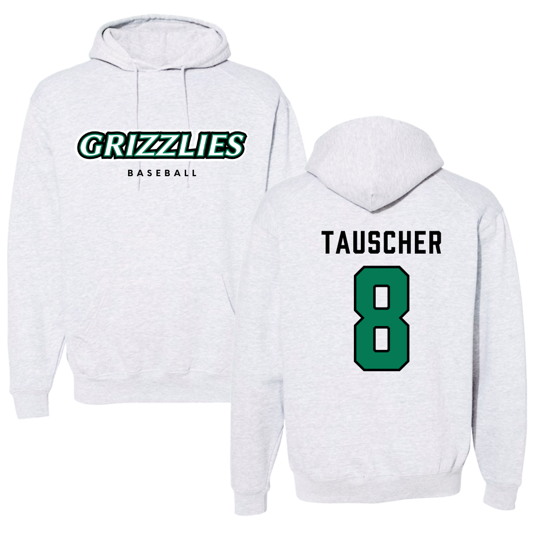 Adams State University Baseball Gray Hoodie  - #8 Ayden Tauscher